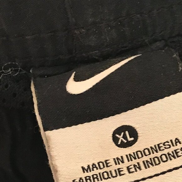 NIKE Sport Swim Trunks Black Teal Multicolor Athletic Shorts - Picture 6 of 9